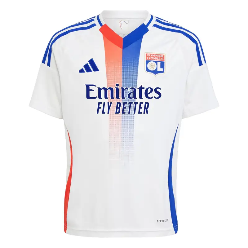 Maglia Home 24/25 Junior Olympique Lyonnais | Adidas Bianco