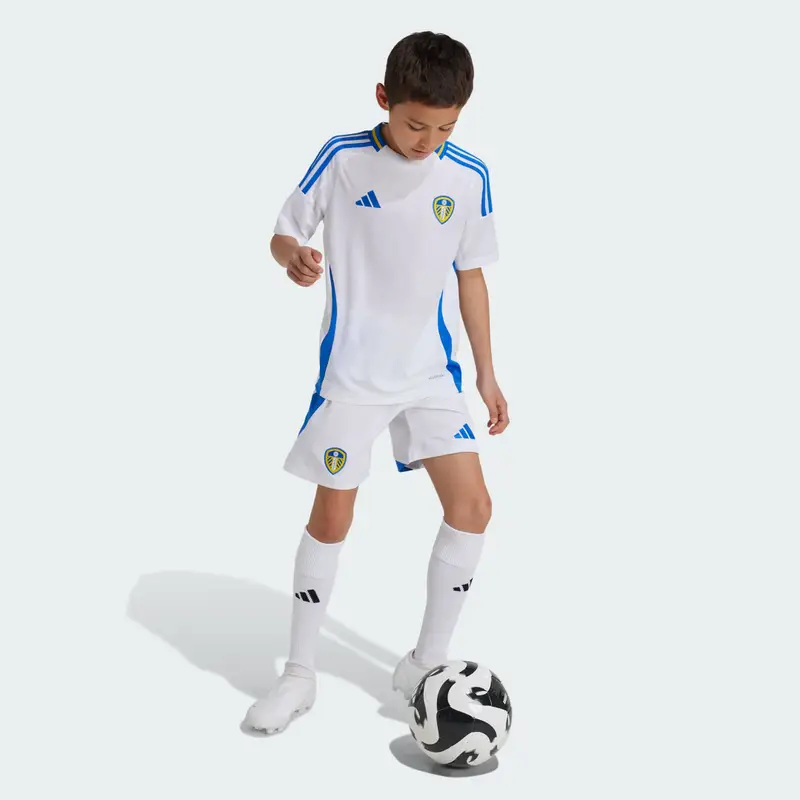 Maglia Home 24/25 Kids Leeds United FC White miniatura 3