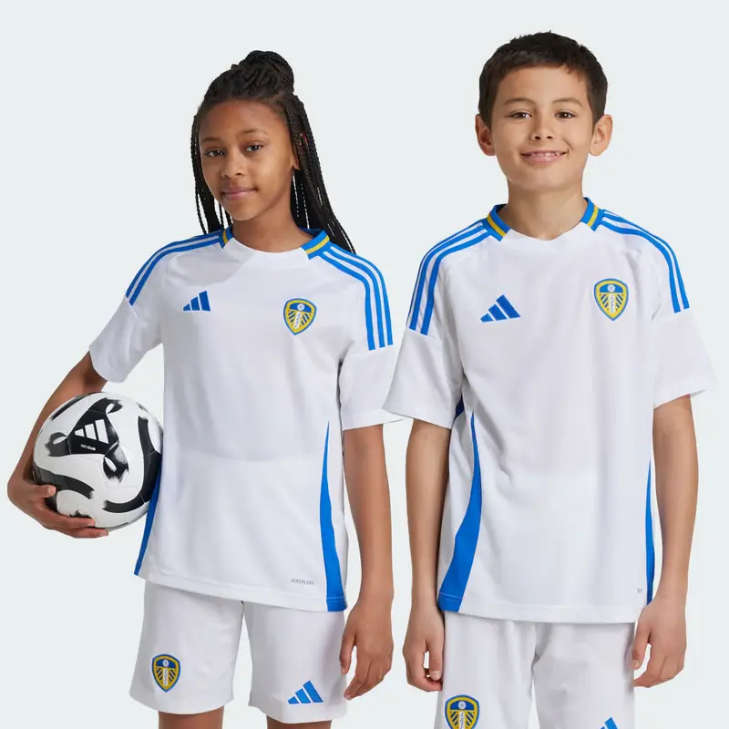 Maglia Home 24/25 Kids Leeds United FC White