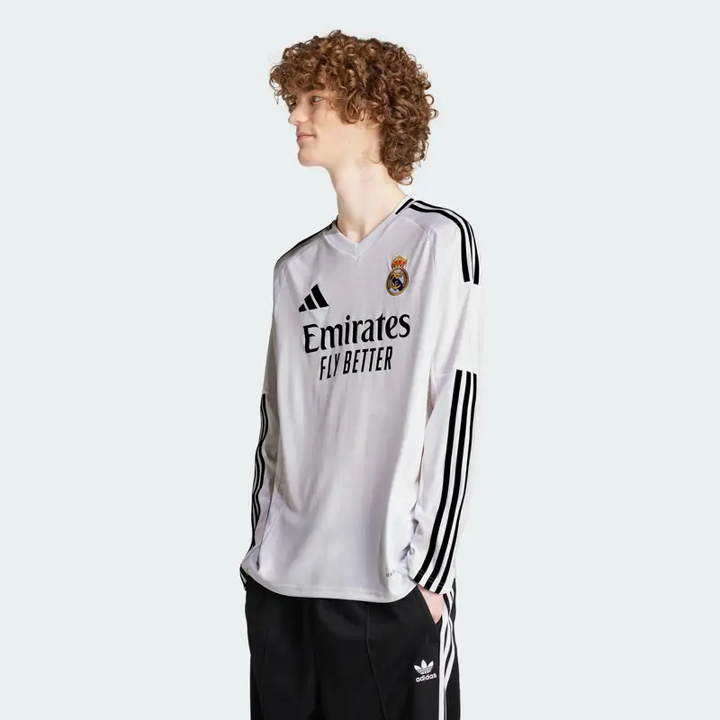 Maglia Home 24/25 Long Sleeve Real Madrid | Adidas Bianco
