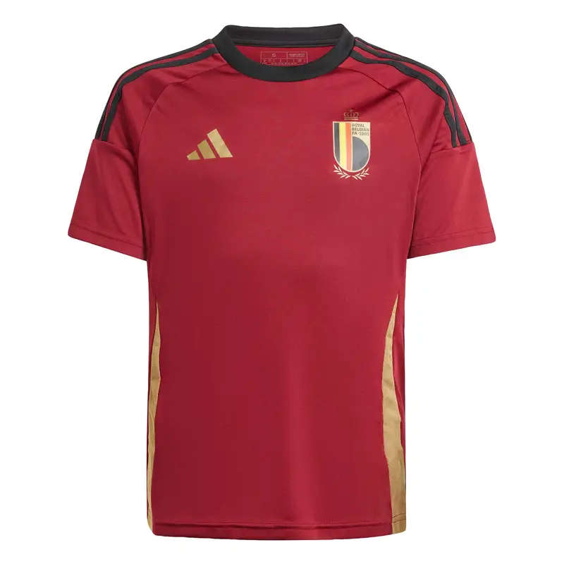 Maglia Home 24 Fan Junior Belgium | Adidas Rosso carminio