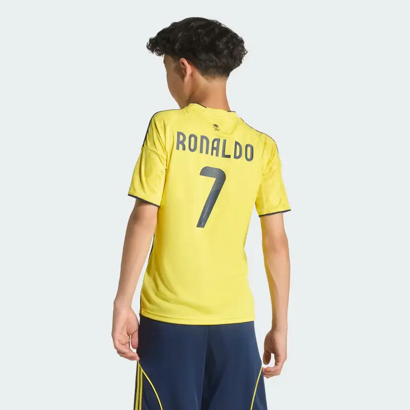 Maglia Home 25/26 Al Nassr FC bambini Impact Yellow miniatura 2