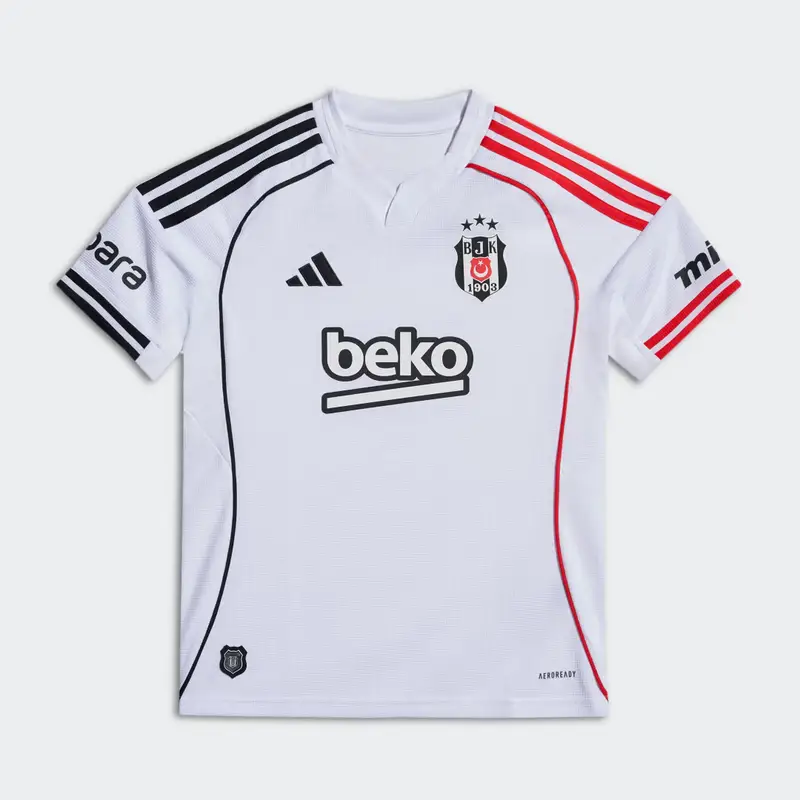 Maglia Home 25/26 Junior BeÅiktaÅ JK White