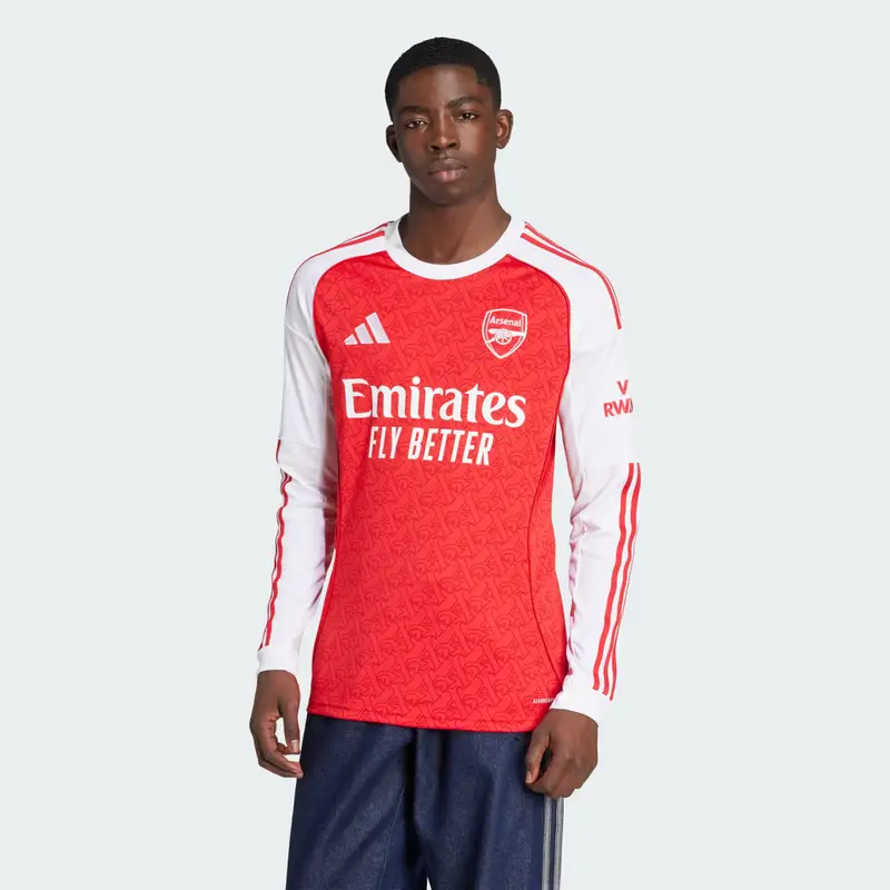 Maglia Home 25/26 Long Sleeve Arsenal FC Better Scarlet