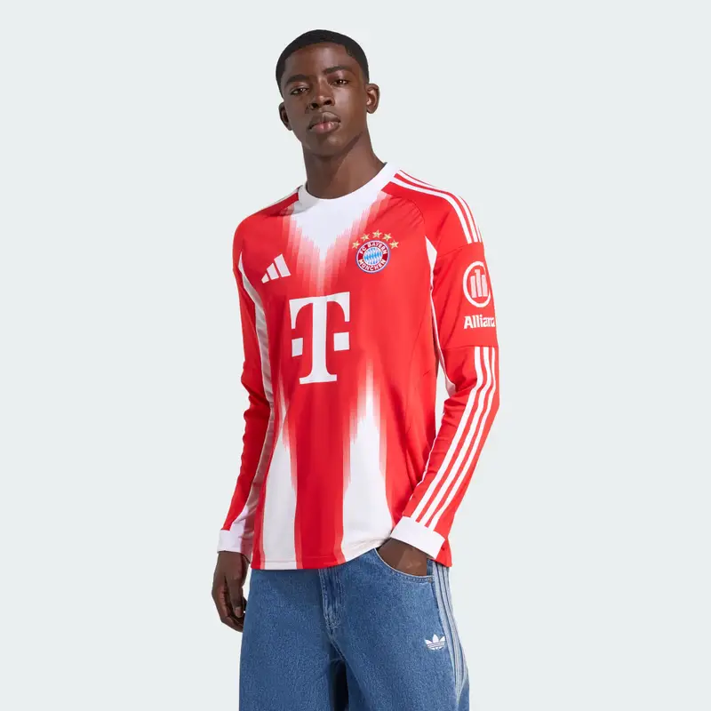 Maglia Home 25/26 Long Sleeve FC Bayern MÃ¼nchen Red