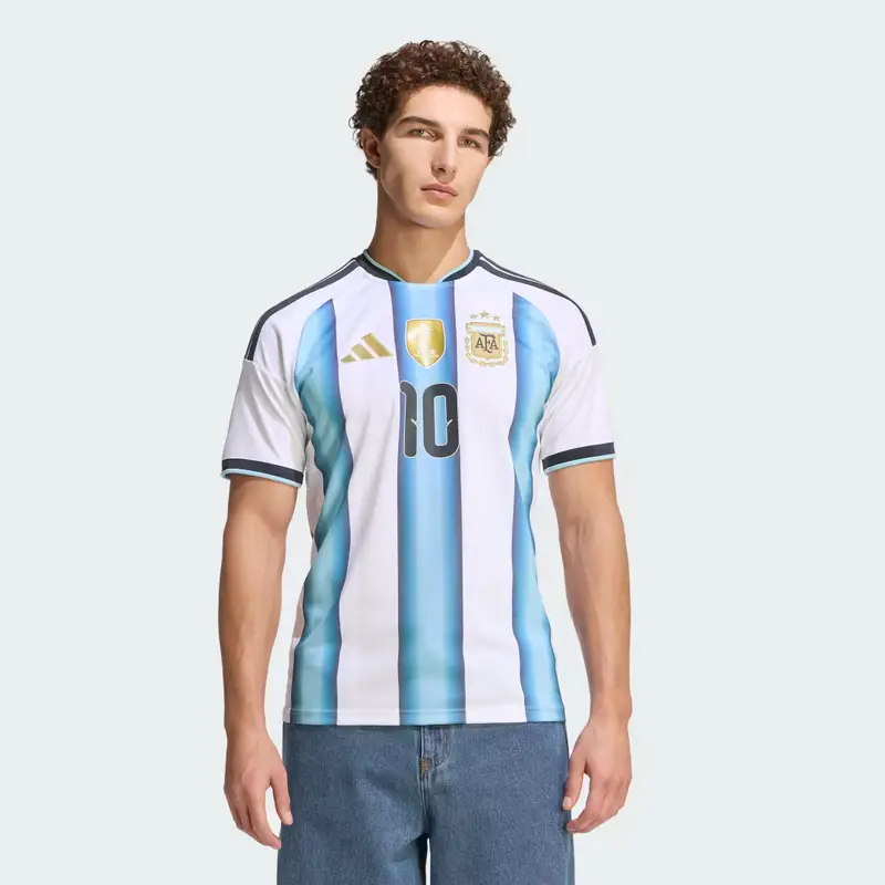 Maglia Home Argentina 26 Messi White