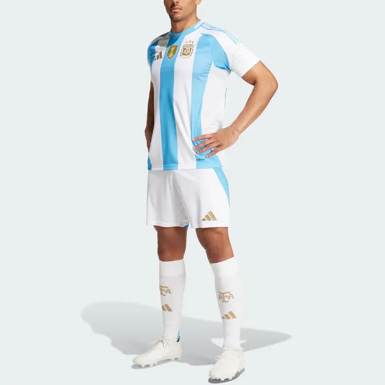 Maglia Home Argentina adidas 24 Bianco/Blu Burst Uomo Streetwear IP8409 3XL miniatura 3