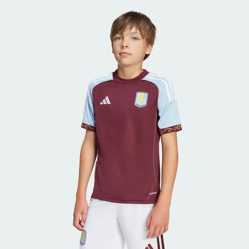 Maglia Home Aston Villa FC 25/26 bambini e bambine Maroon