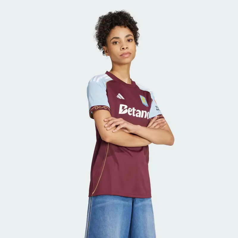 Maglia Home Aston Villa FC 25/26 Maroon miniatura 3