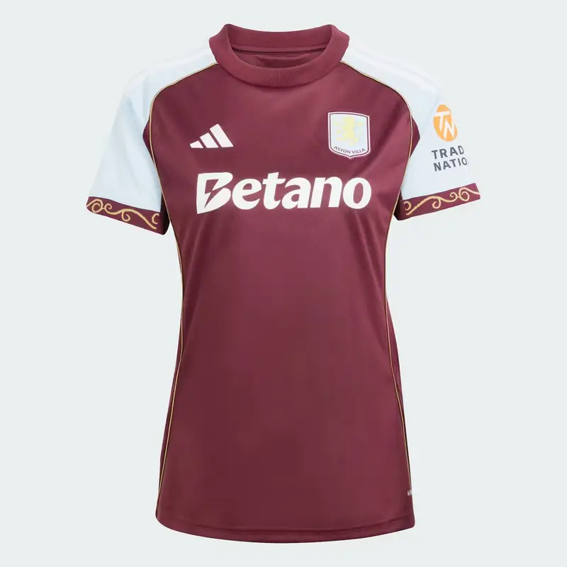 Maglia Home Aston Villa FC 25/26 Maroon miniatura 4