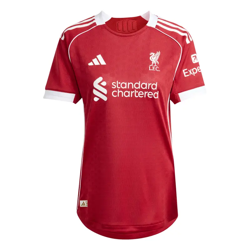 Maglia Home Autentica Donna Liverpool FC 2025/26 Rouge