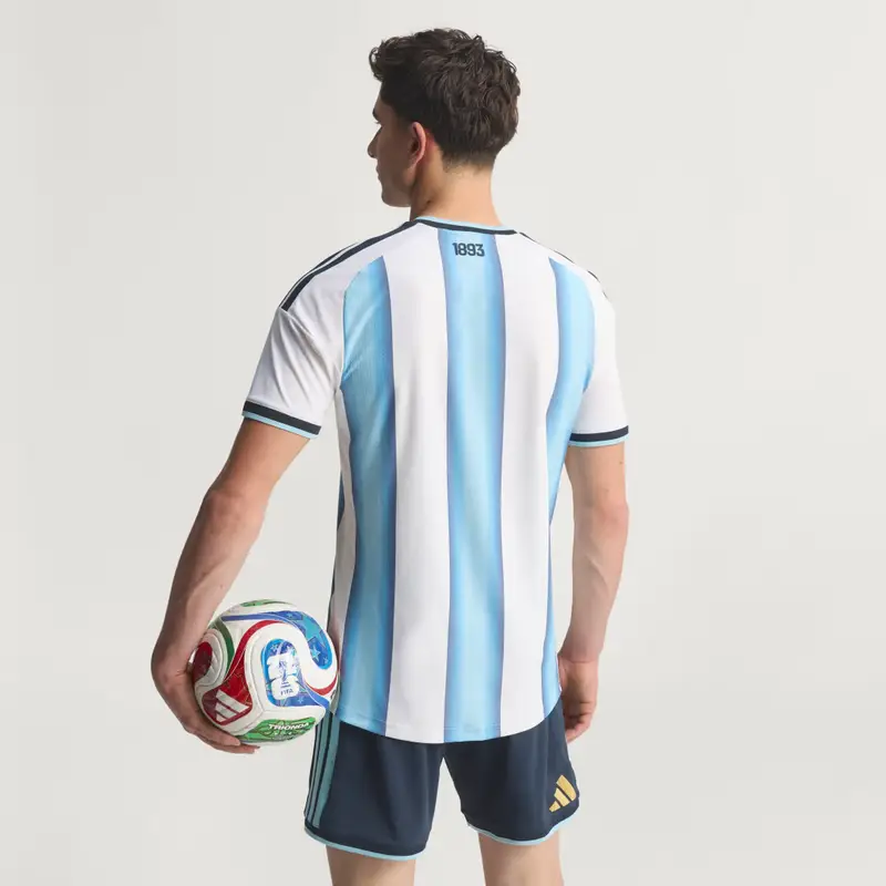 Maglia Home Authentic Argentina 26 White miniatura 2