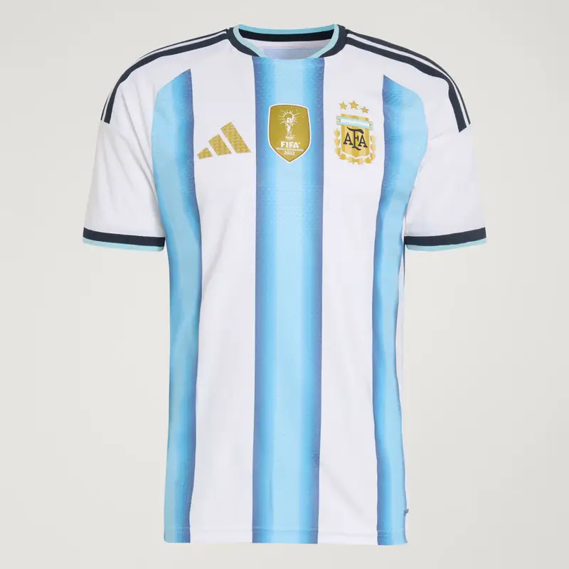 Maglia Home Authentic Argentina 26 White miniatura 4