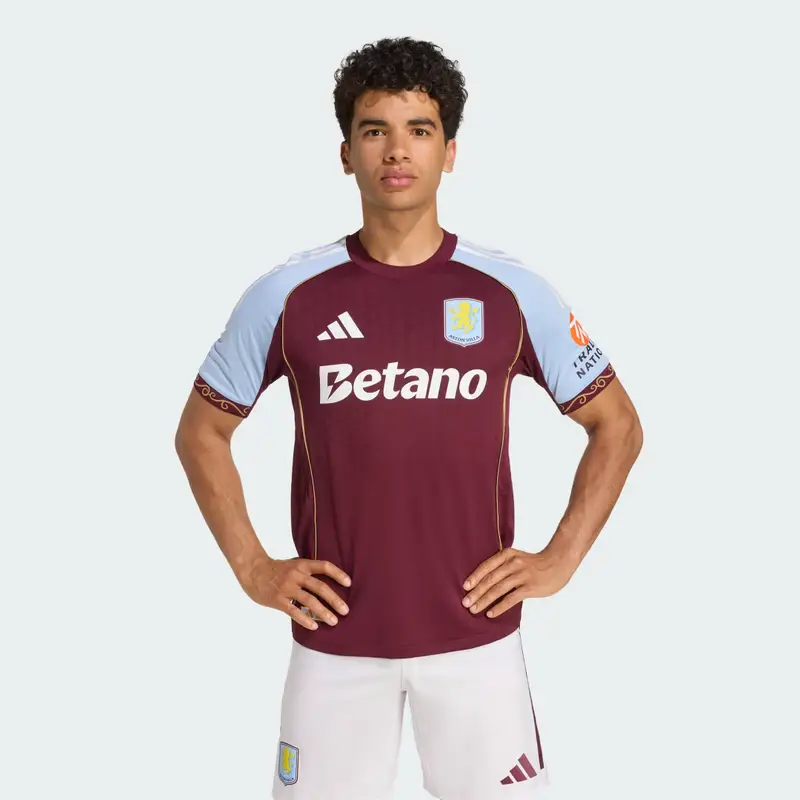 Maglia Home Authentic Aston Villa FC 25/26 Maroon