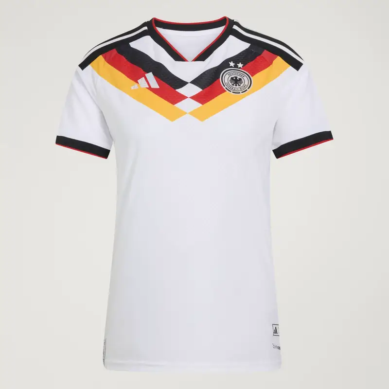 Maglia Home Authentic Germania 26 White miniatura 4