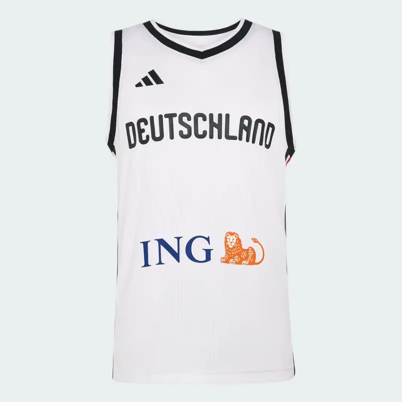 MAGLIA HOME BASKETBALL DBB UOMO White