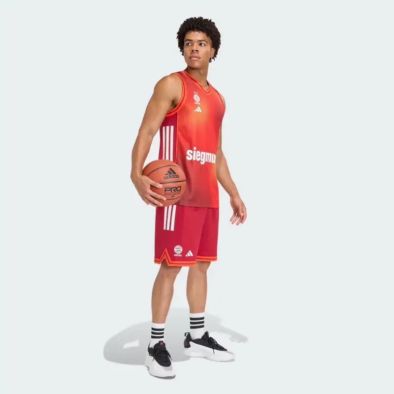 Maglia Home FC Bayern Basketball Glow Orange miniatura 3