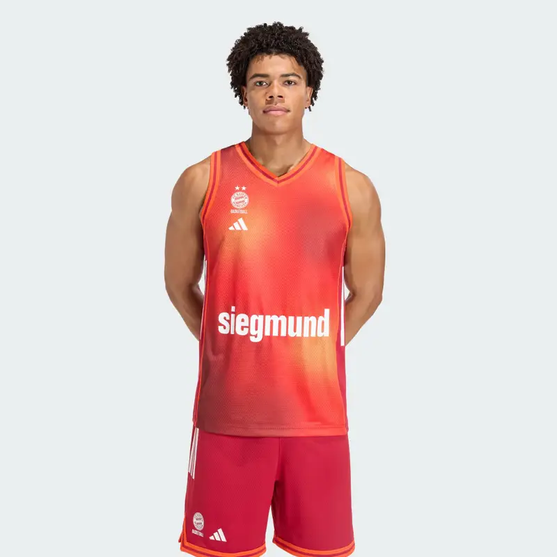 Maglia Home FC Bayern Basketball Glow Orange