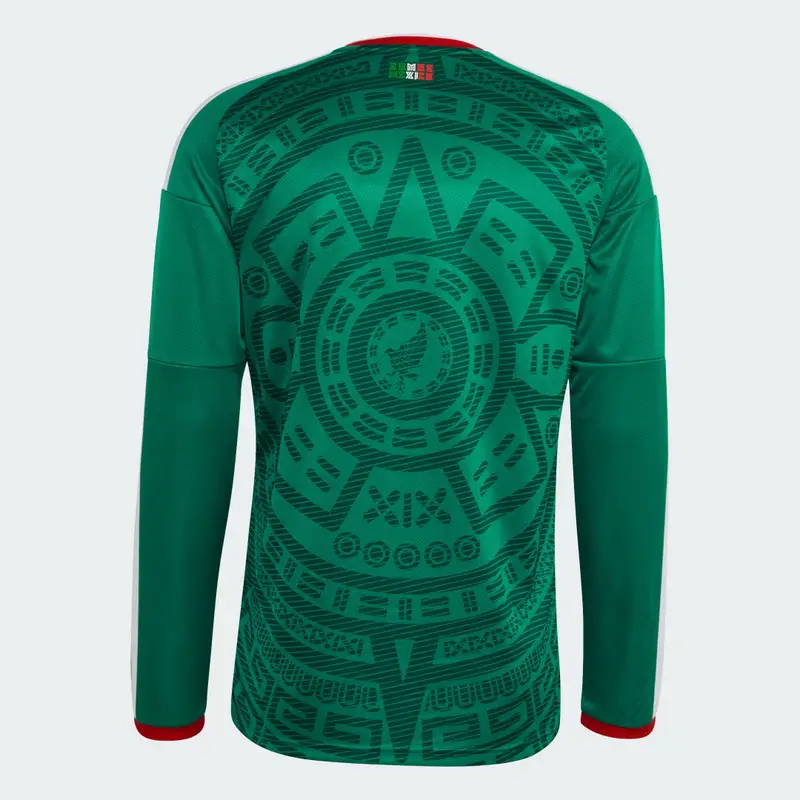 Maglia Home Messico 26 Maniche Lunghe Bold Green miniatura 2