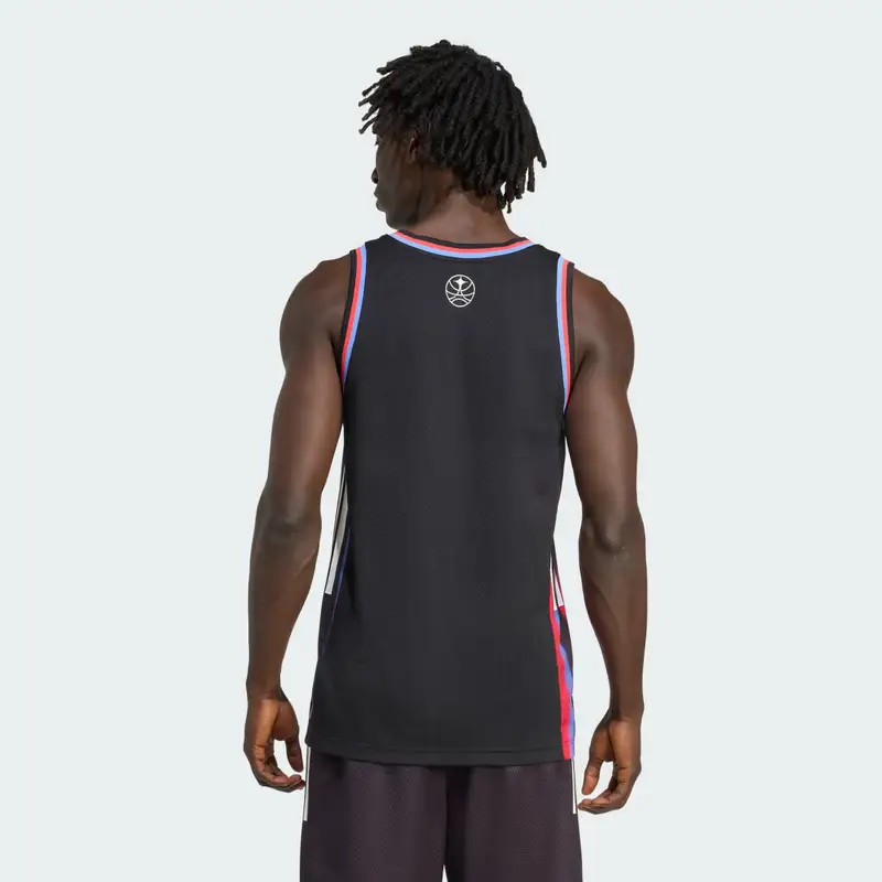 Maglia Home Paris Basketball Uomo Black miniatura 2