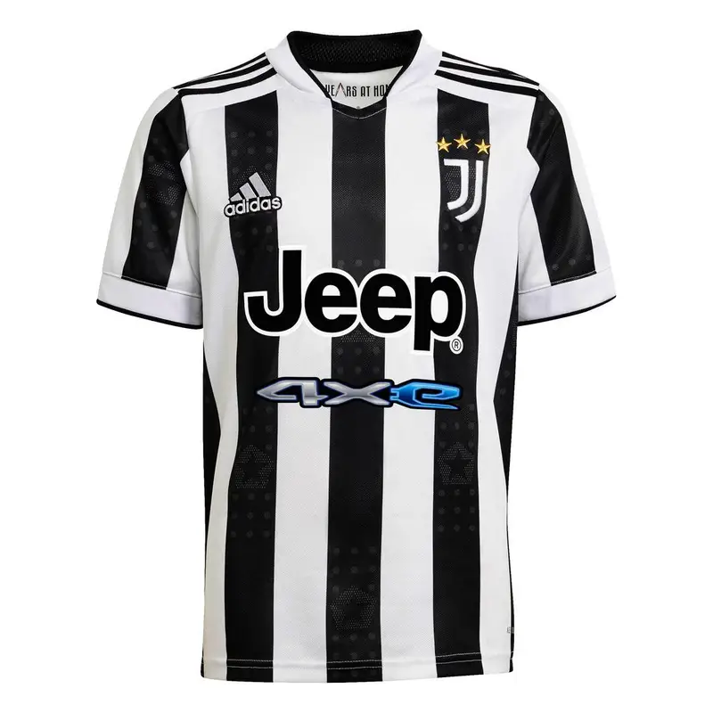 Maglia Home per bambini Juventus Turin 2021/22 Blanc