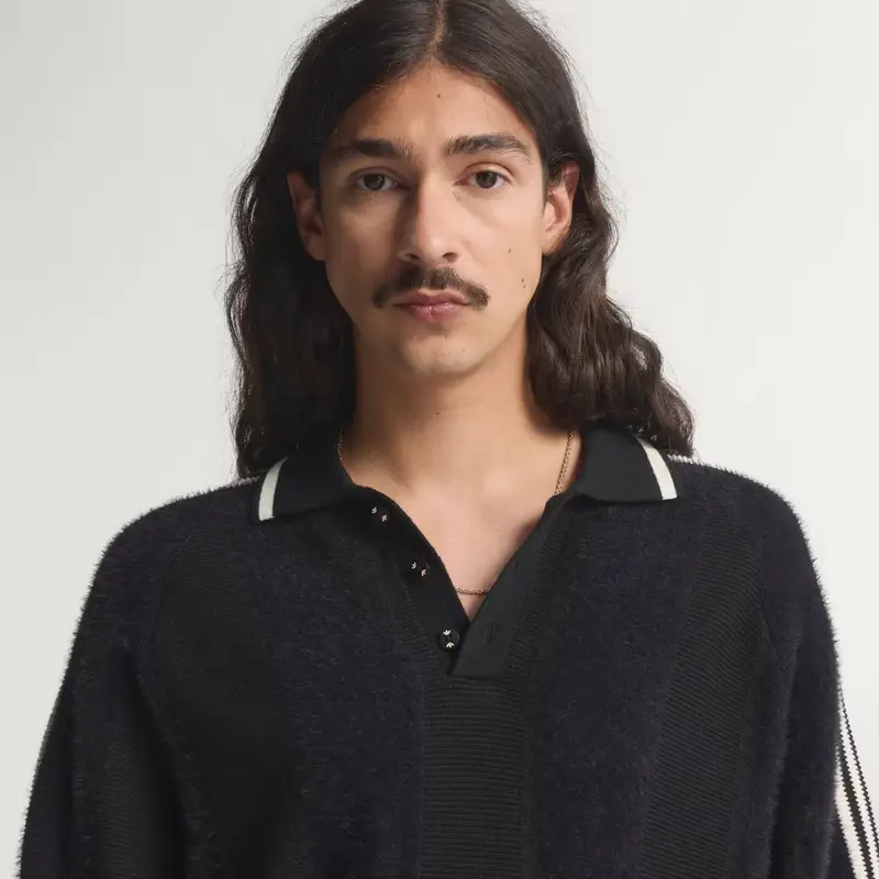 Maglia jersey di alta qualitÃ Black miniatura 4