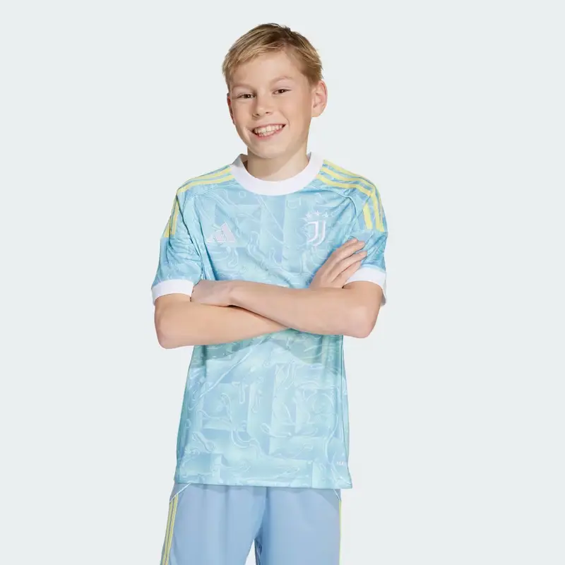Maglia Juventus 25/26 Away Bambini Ash Blue miniatura 2