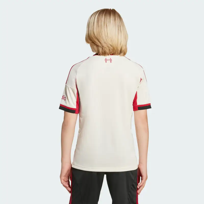 Maglia Liverpool FC 25/26 Away Bambini Wonder White miniatura 4