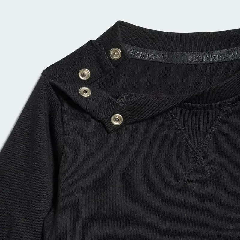 Maglia Long Sleeve Infant Black miniatura 3