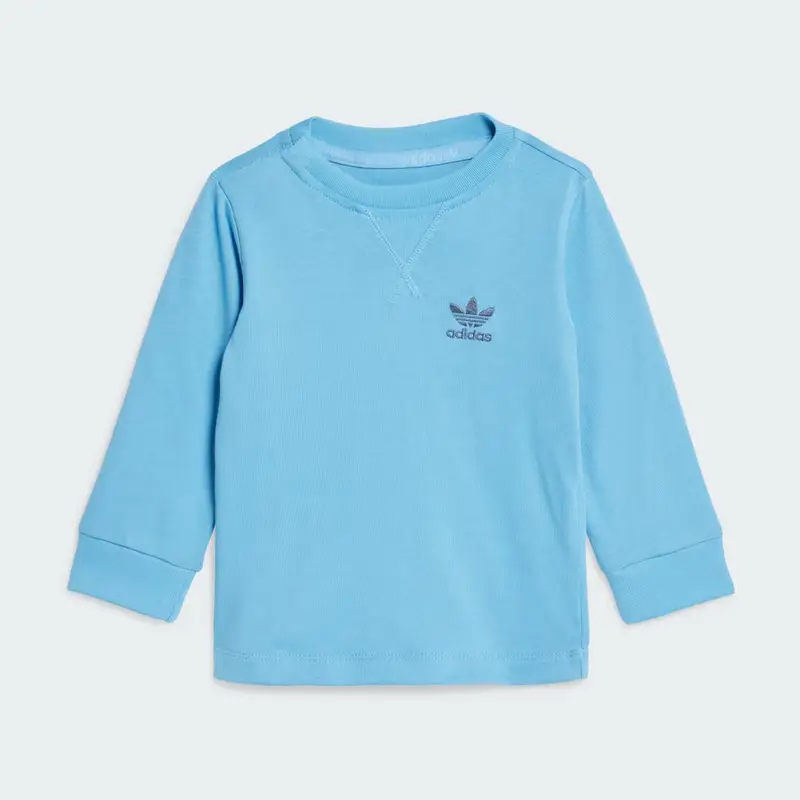 Maglia Long Sleeve Infant Light Blue