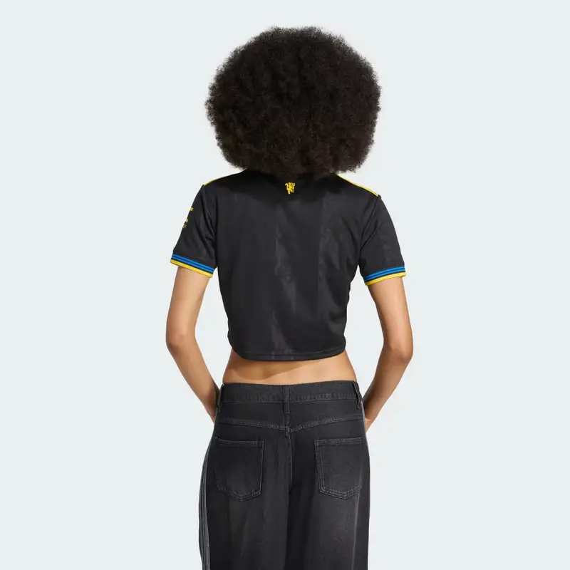 Maglia Manchester United 25/26 Cropped Third Black miniatura 2