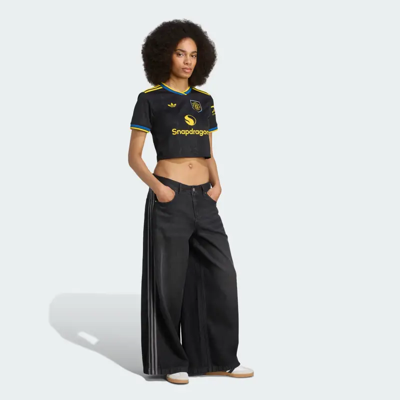 Maglia Manchester United 25/26 Cropped Third Black miniatura 3