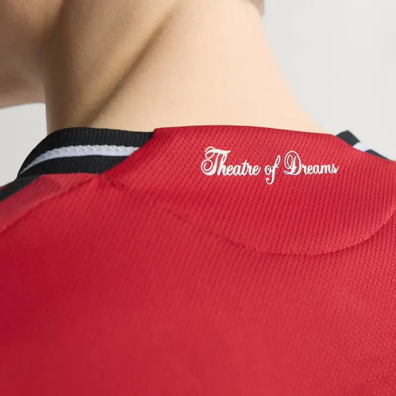 Maglia Manchester United 25/26 manica lunga Home Authentic Mufc Red miniatura 4