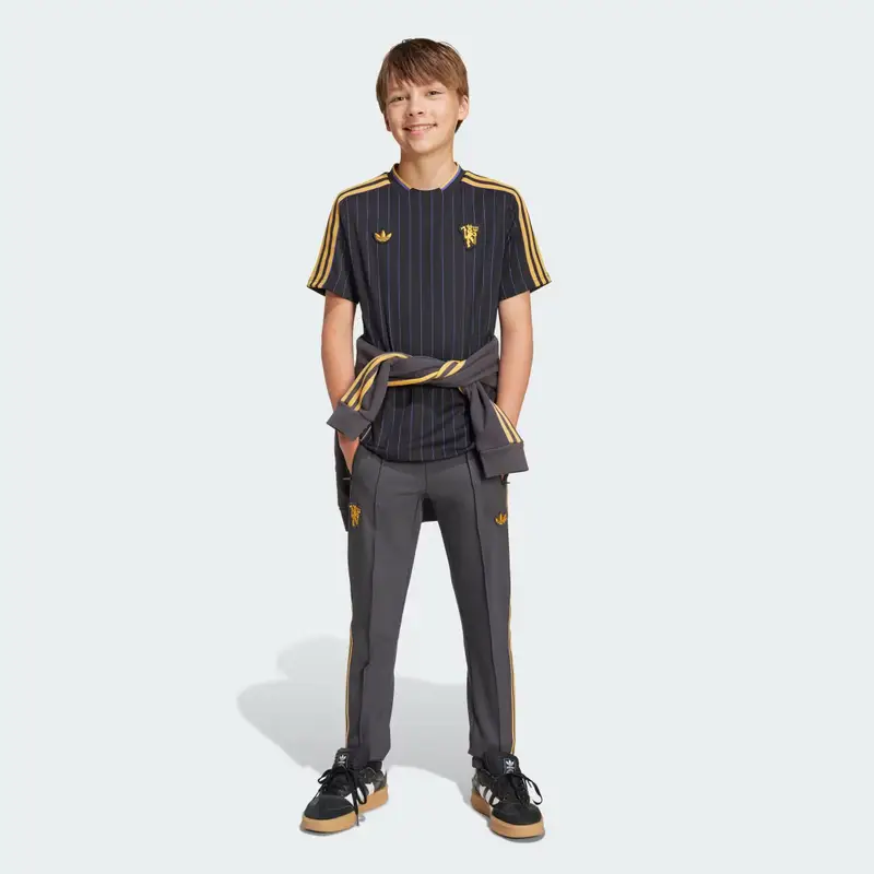 Maglia Manchester United Terrace Icons Bambino Black miniatura 3