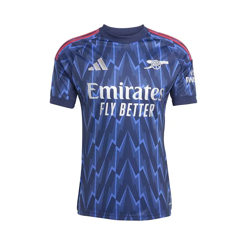 Maglia Maniche Corte Arsenal Away 25 26 Blu Giallo Uomo L