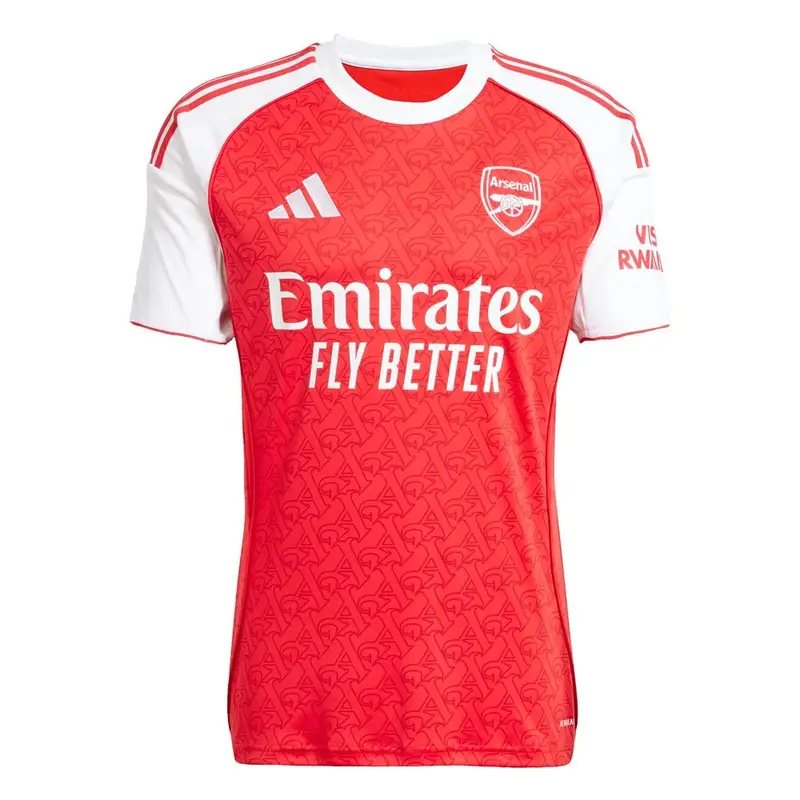 Maglia Maniche Corte Arsenal Fc Home 25 26 Rosso Bianco Uomo M