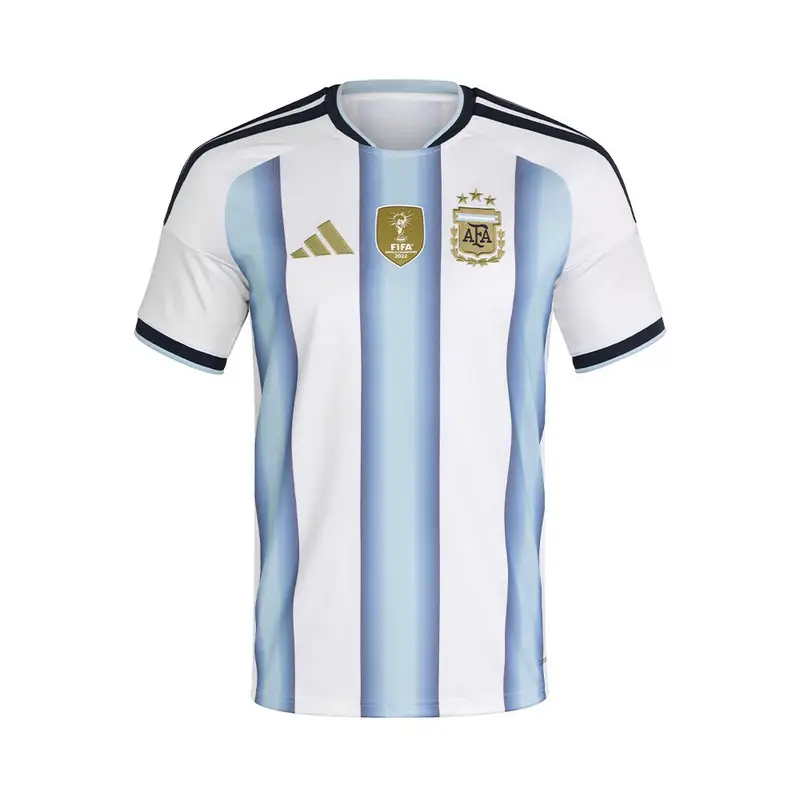 Maglia Maniche Corte Home Argentina Bianco Azzurro Uomo L