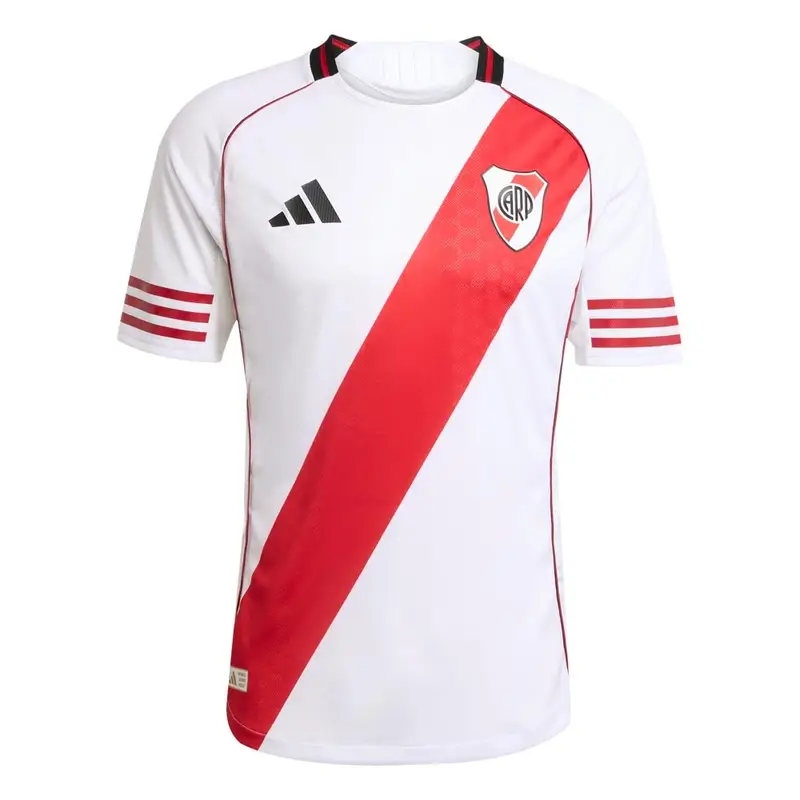 Maglia Maniche Corte River Plate Home Bianco Rosso Uomo M