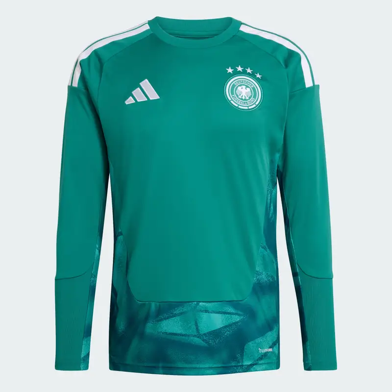 Maglia Maniche Lunghe Germania 26 Home Goalkeeper Active Green miniatura 4