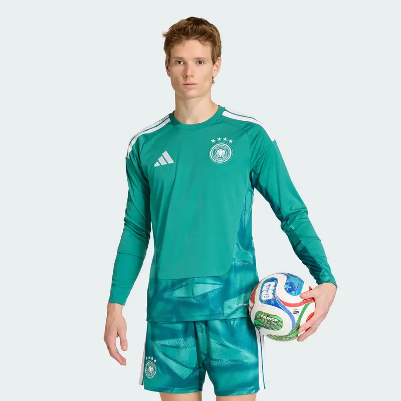Maglia Maniche Lunghe Germania 26 Home Goalkeeper Active Green