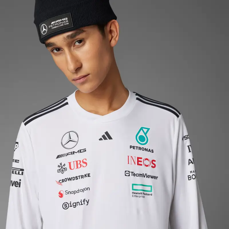 MAGLIA MERCEDES - AMG PETRONAS FORMULA ONE TEAM DRIVER White miniatura 4