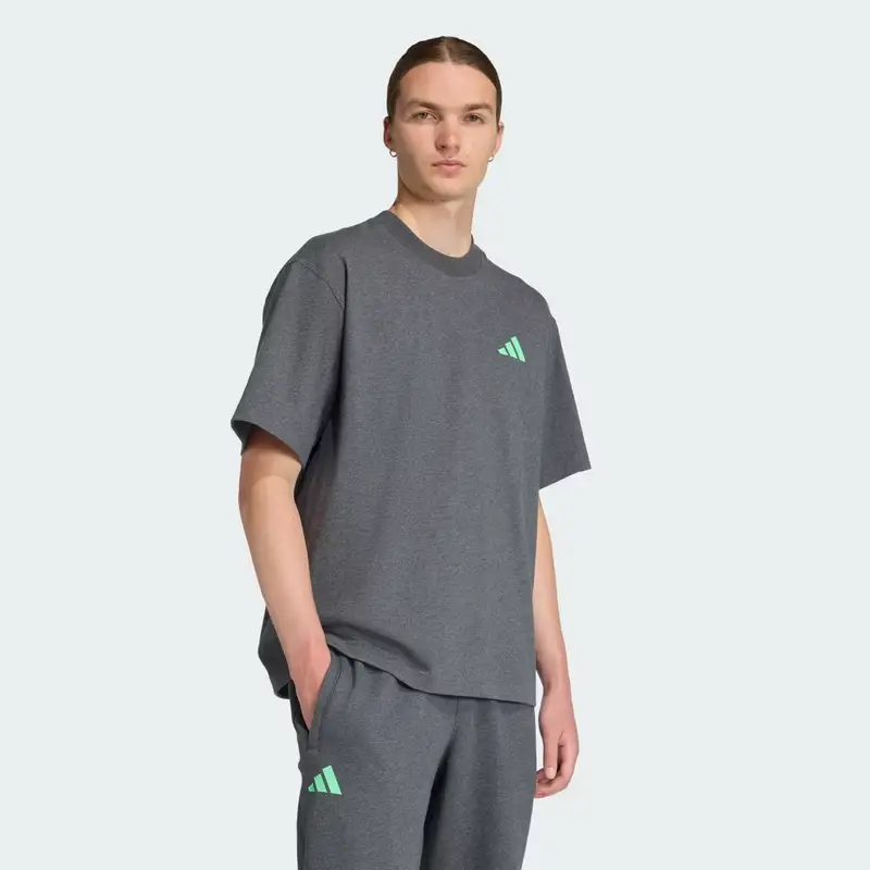 Maglia Mercedes - AMG Petronas Formula One Team Premium Sweat Dark Grey Heather miniatura 3