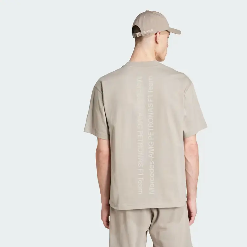 Maglia Mercedes - AMG Petronas Formula One Team Premium Sweat Putty Beige miniatura 2