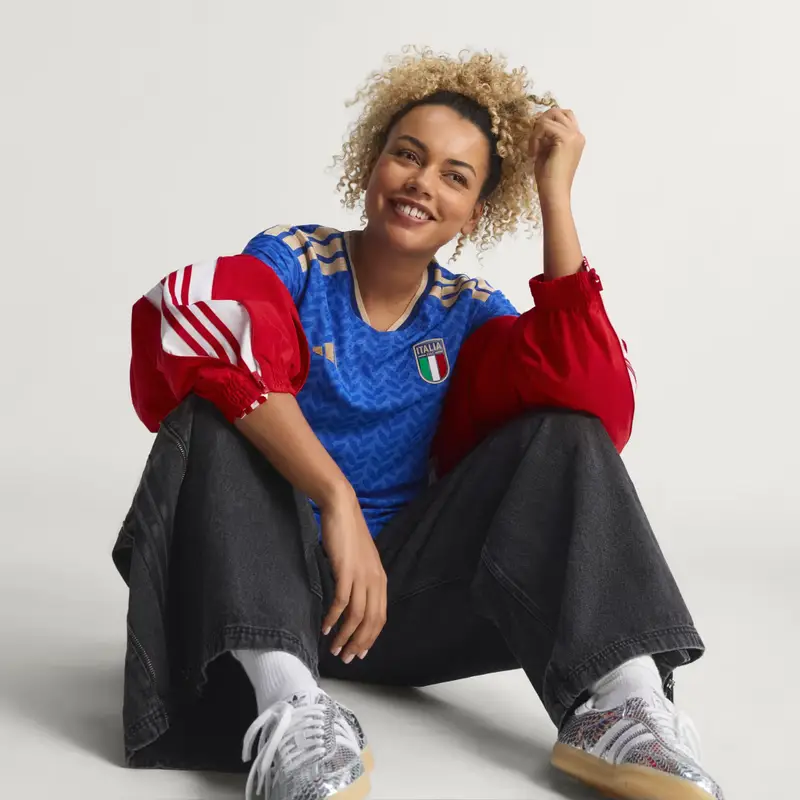 Maglia Originale Home Italia 26 Bold Blue miniatura 3