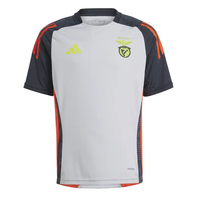 Maglia per bambini Benfica Lisbonne Tiro 2024/25 Gris
