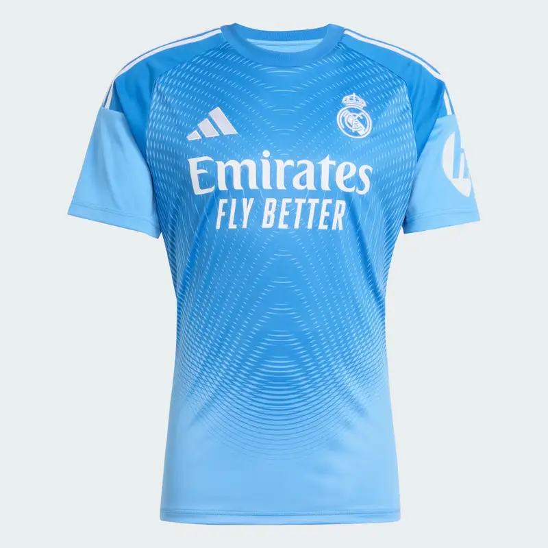 Maglia portiere Real Madrid 25/26 Home Blue Burst miniatura 4