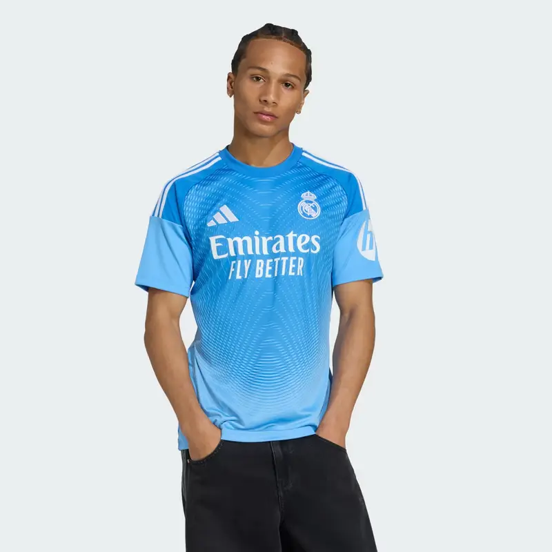 Maglia portiere Real Madrid 25/26 Home Blue Burst