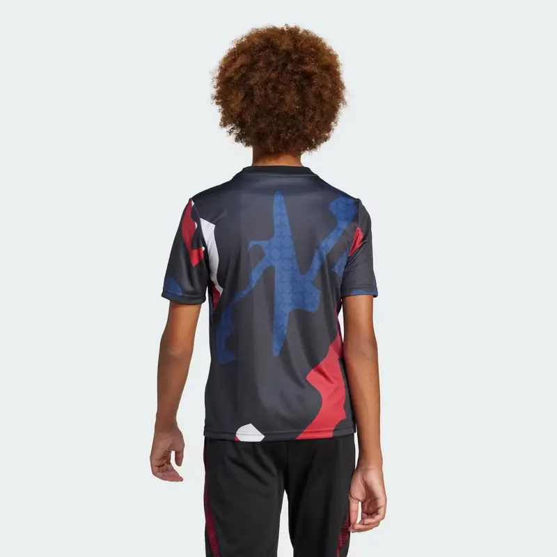 Maglia Pre-Match 24/25 Junior Manchester United FC Black miniatura 2