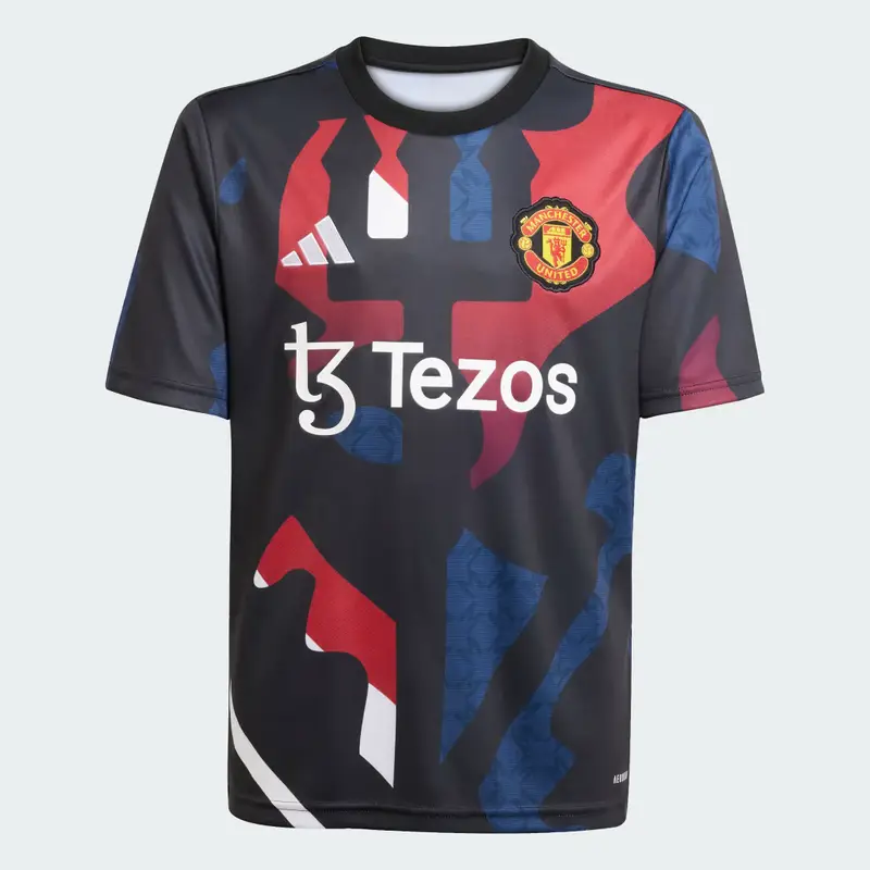Maglia Pre-Match 24/25 Junior Manchester United FC Black miniatura 4