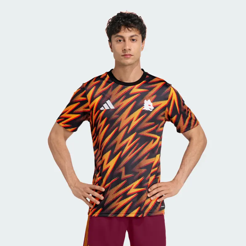 Maglia Pre-Match 25/26 AS Roma Black
